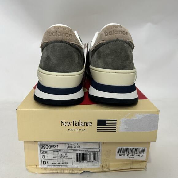 New Balance x Teddy Santis 990v1 Made in USA “Grey Navy” main image 4